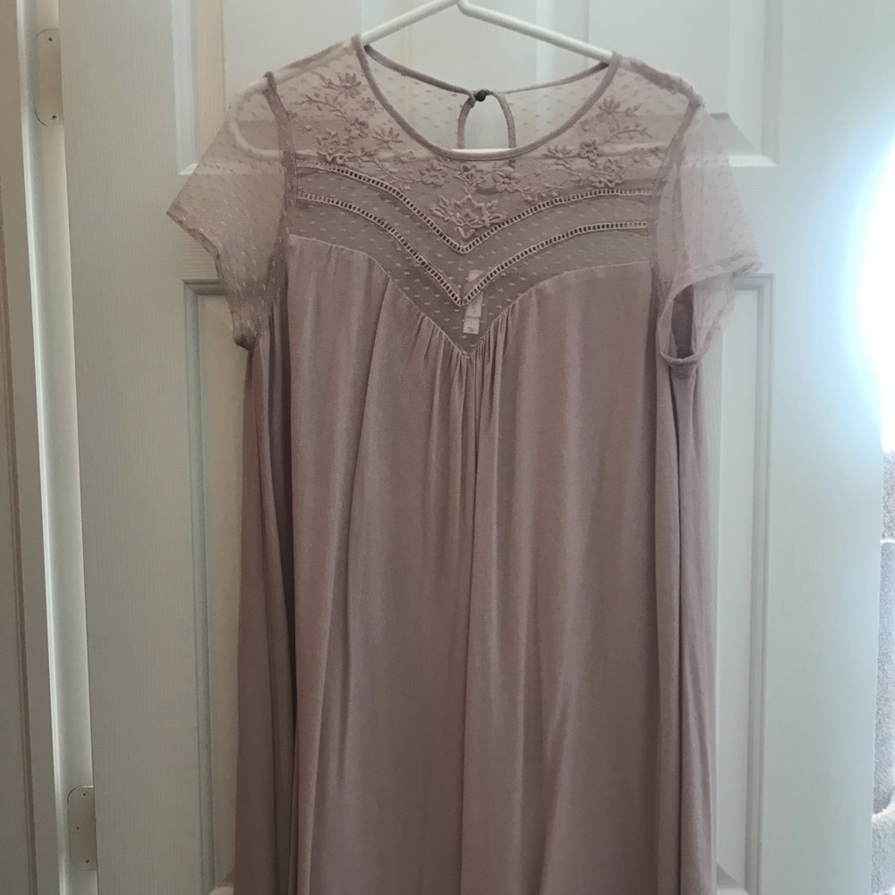 Light pink dress